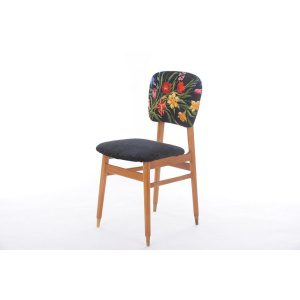 כיסא גובלן פרחים